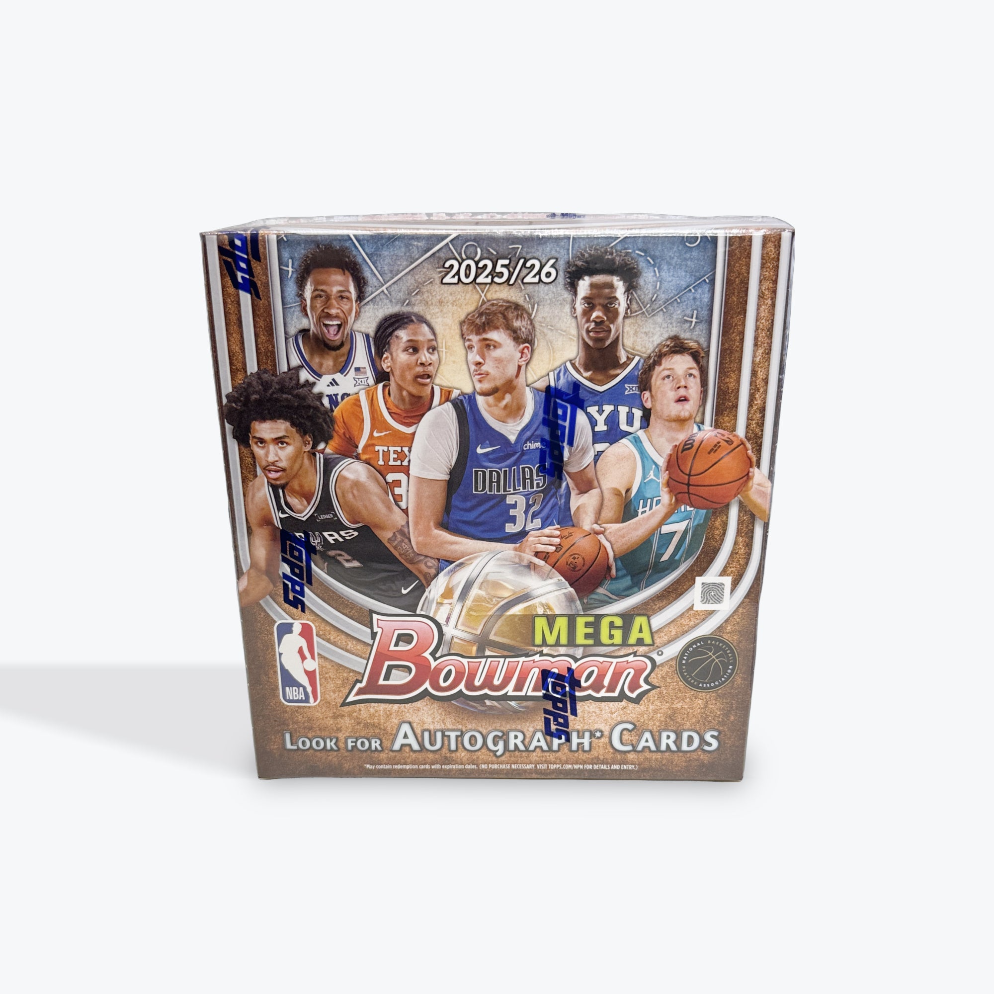 2025-26 Bowman Basketball Mega Box - Factory Sealed NBA/NCAA 